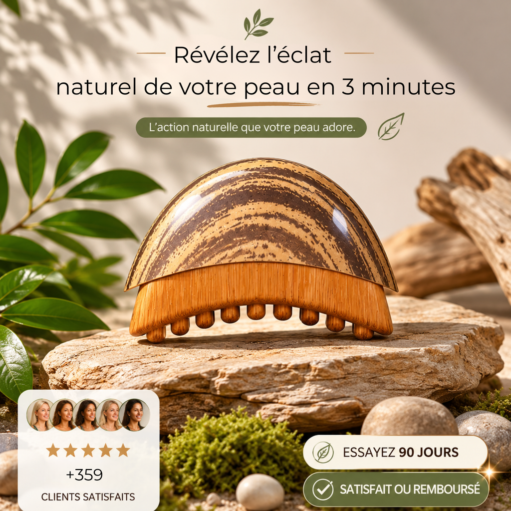Brosse de Drainage Lymphatique Visage