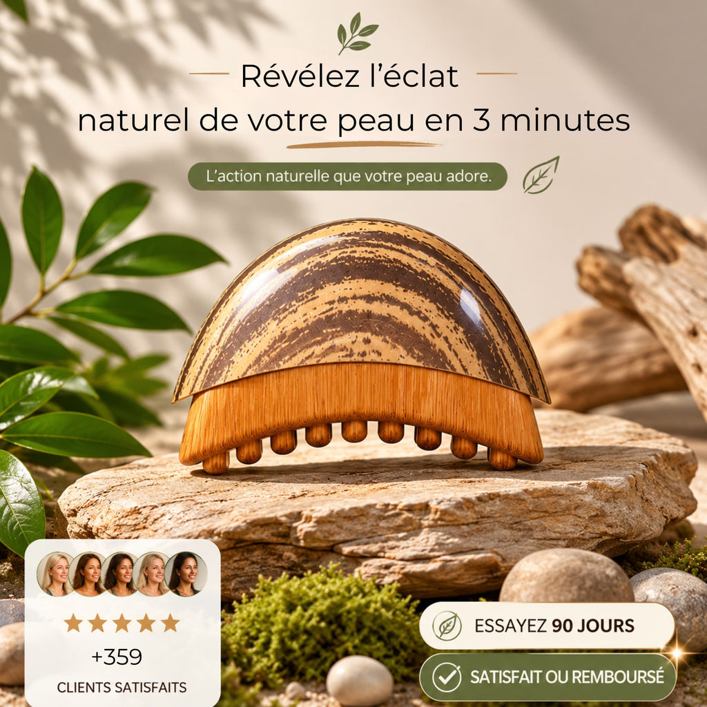 Brosse de Drainage Lymphatique Visage